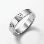 Anillo Carti Love Plateado