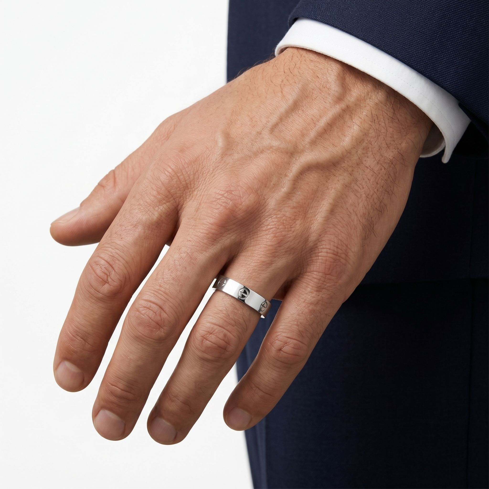 Anillo Carti Love Plateado