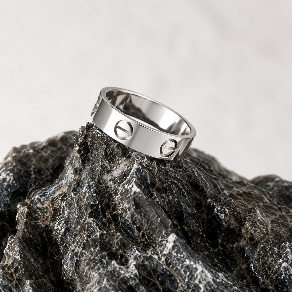 Anillo Carti Love Plateado