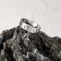 Anillo Carti Love Plateado