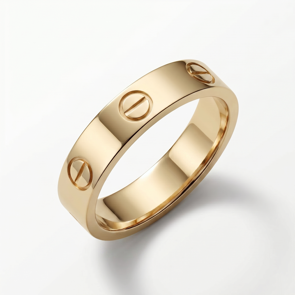 Anillo Carti Love Dorado