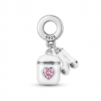 Charm Airpods Plata .925
