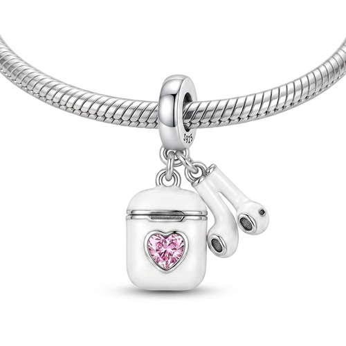 Charm Airpods Plata .925