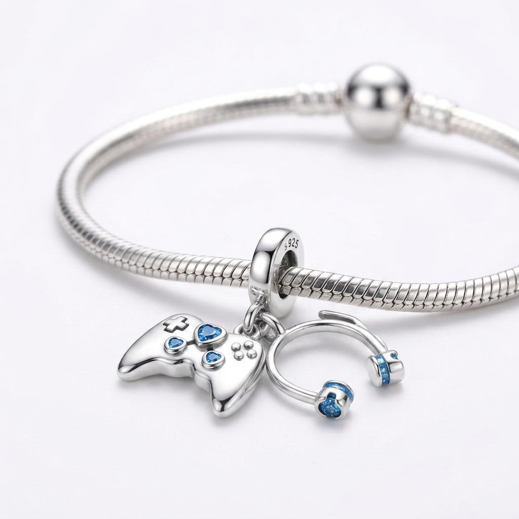 Charm Videojuegos Plata .925