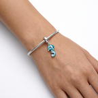 Charm Caballo De Mar Azul Plata Ley .925- (Copia)