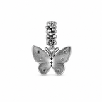 Charm Mariposa Multicolor Plata Ley .925