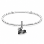 Charm Coliseo Romano Plata Ley .925