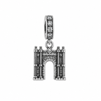 Charm Arco Del Triunfo Paris Plata Ley .925