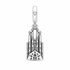 Charm Sagrada Familia De Barcelona Plata Ley .925
