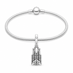 Charm Sagrada Familia De Barcelona Plata Ley .925