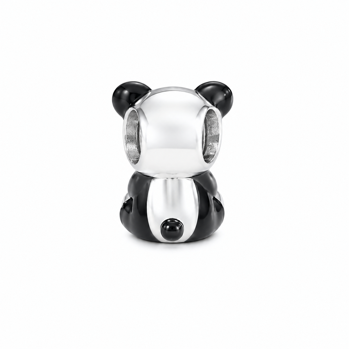 Charm Oso Panda  Plata Ley .925