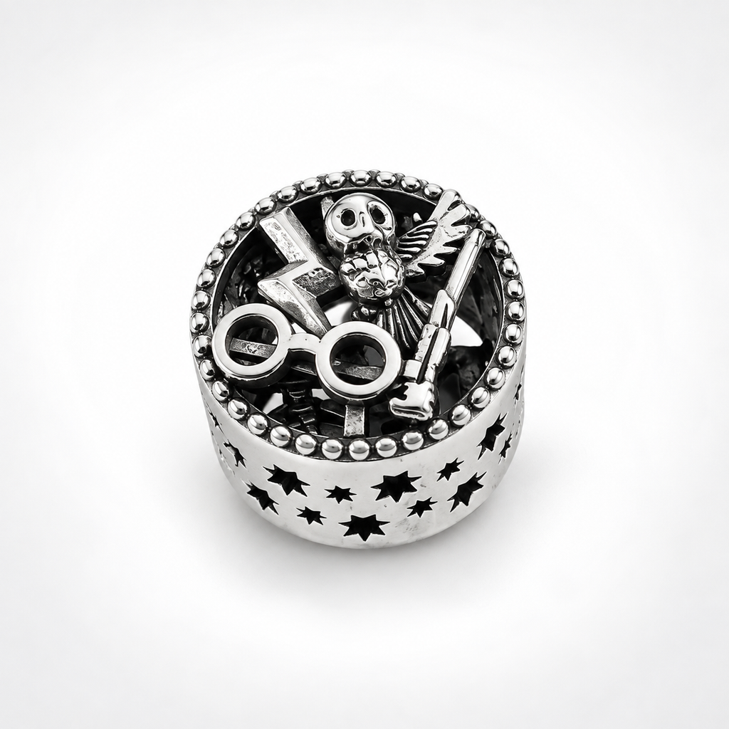 Charm Harry Potter Plata Ley .925