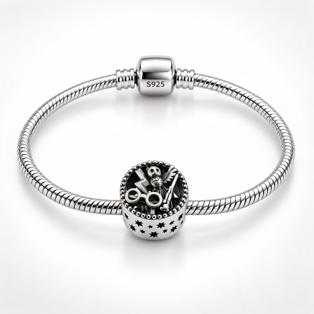 Charm Harry Potter Plata Ley .925