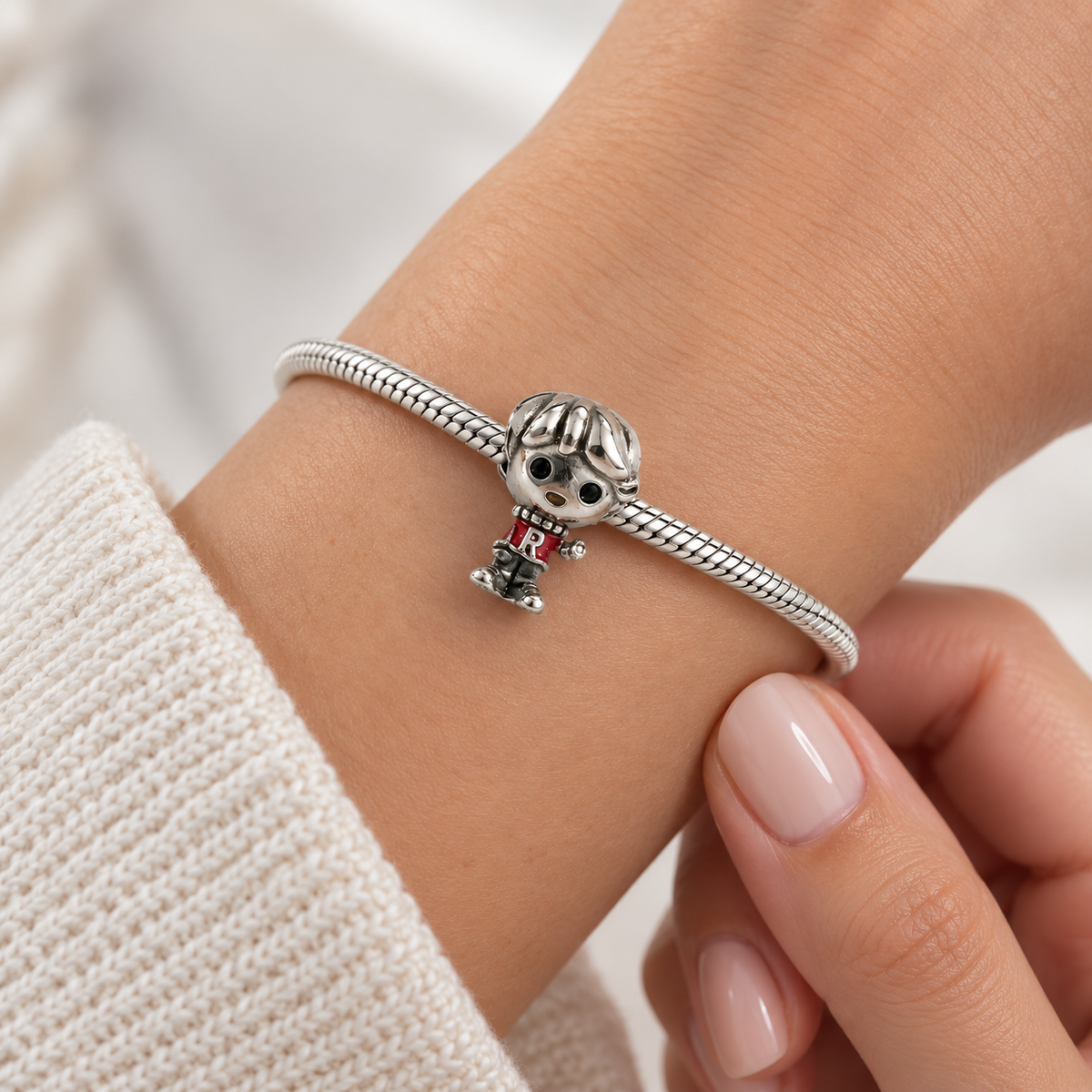 Charm Mago Plata Ley .925