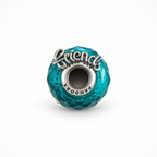 Charm Friends Always Azul Plata Ley .925