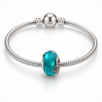 Charm Friends Always Azul Plata Ley .925