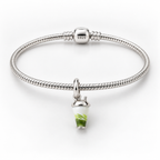 Charm  Matcha Latte Plata Ley .925