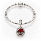 Charm Stranger Things El Otro Lado Plata Ley .925