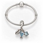 Charm Tesoros Del Mar Plata Ley .925
