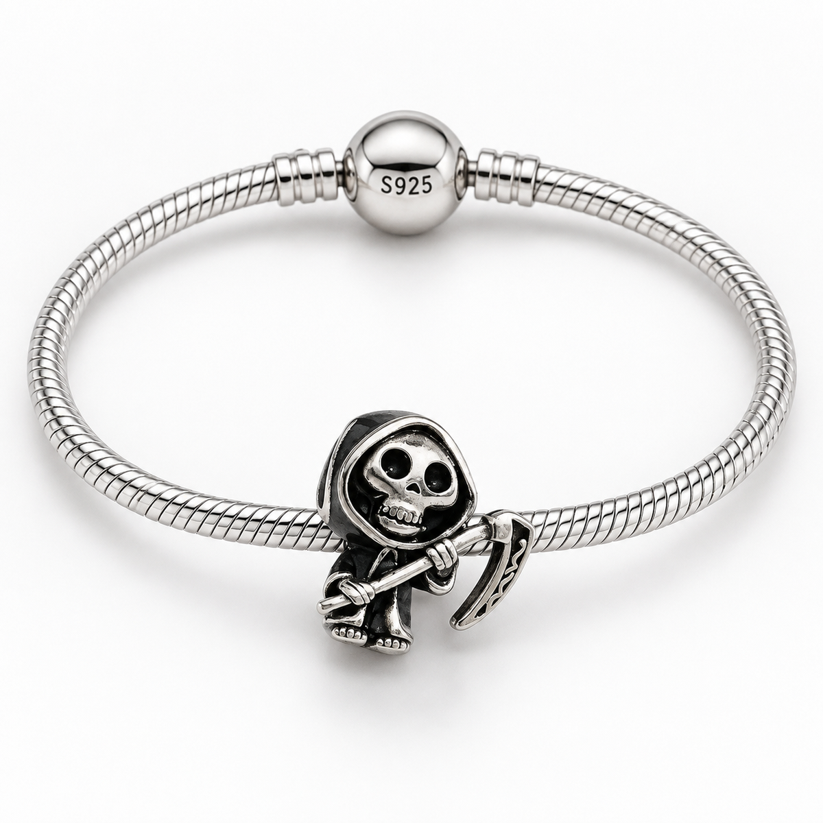 Charm Santa Muerte Plata Ley .925