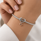 Charm Corazon Sister Plata Ley .925