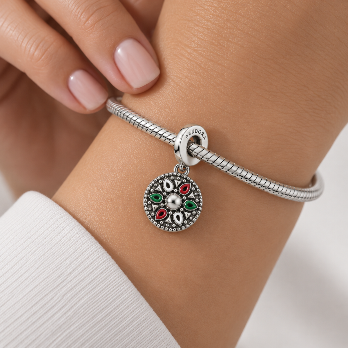 Charm Sombrero Mexicano Plata Ley .925