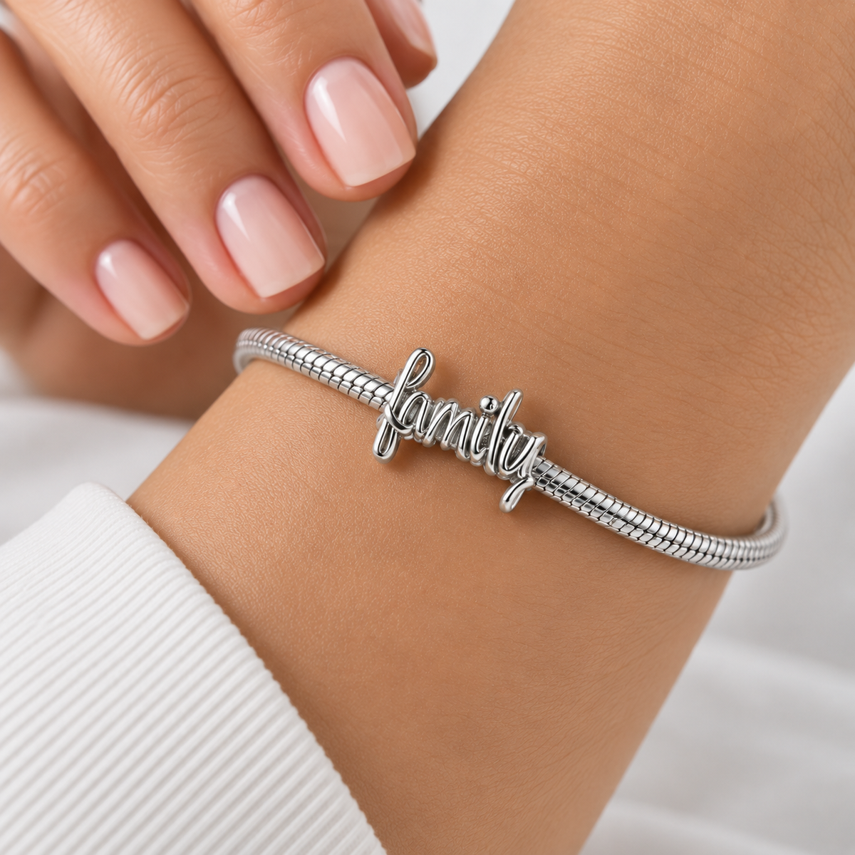 Charm Family  Plata Ley .925