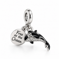 Charm Orca Plata Ley .925