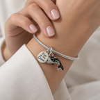 Charm Orca Plata Ley .925