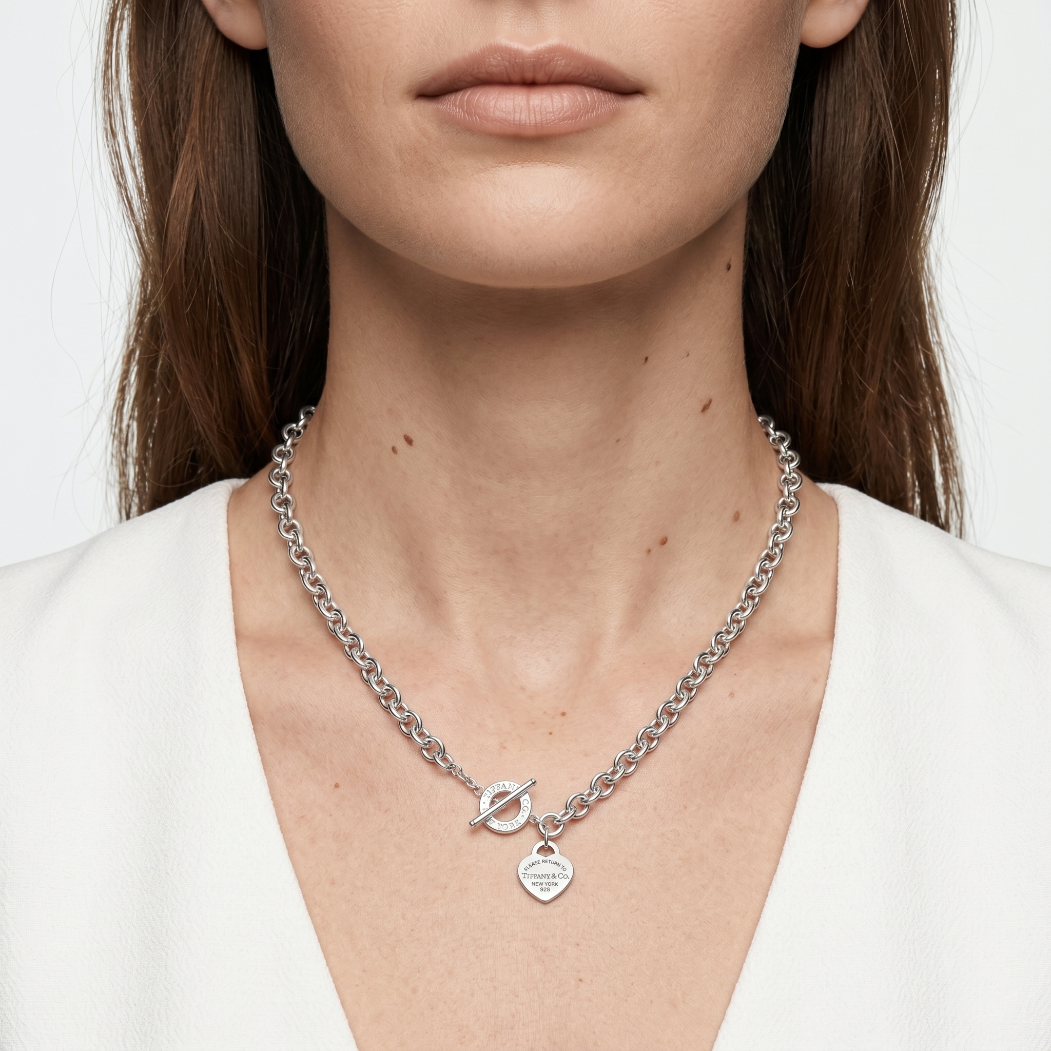 Collar Tiff Heart Pasador