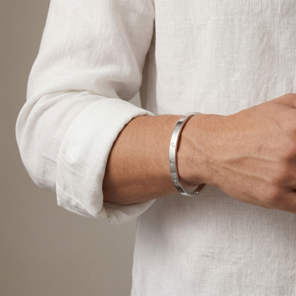 Pulsera Carti Love Plateado
