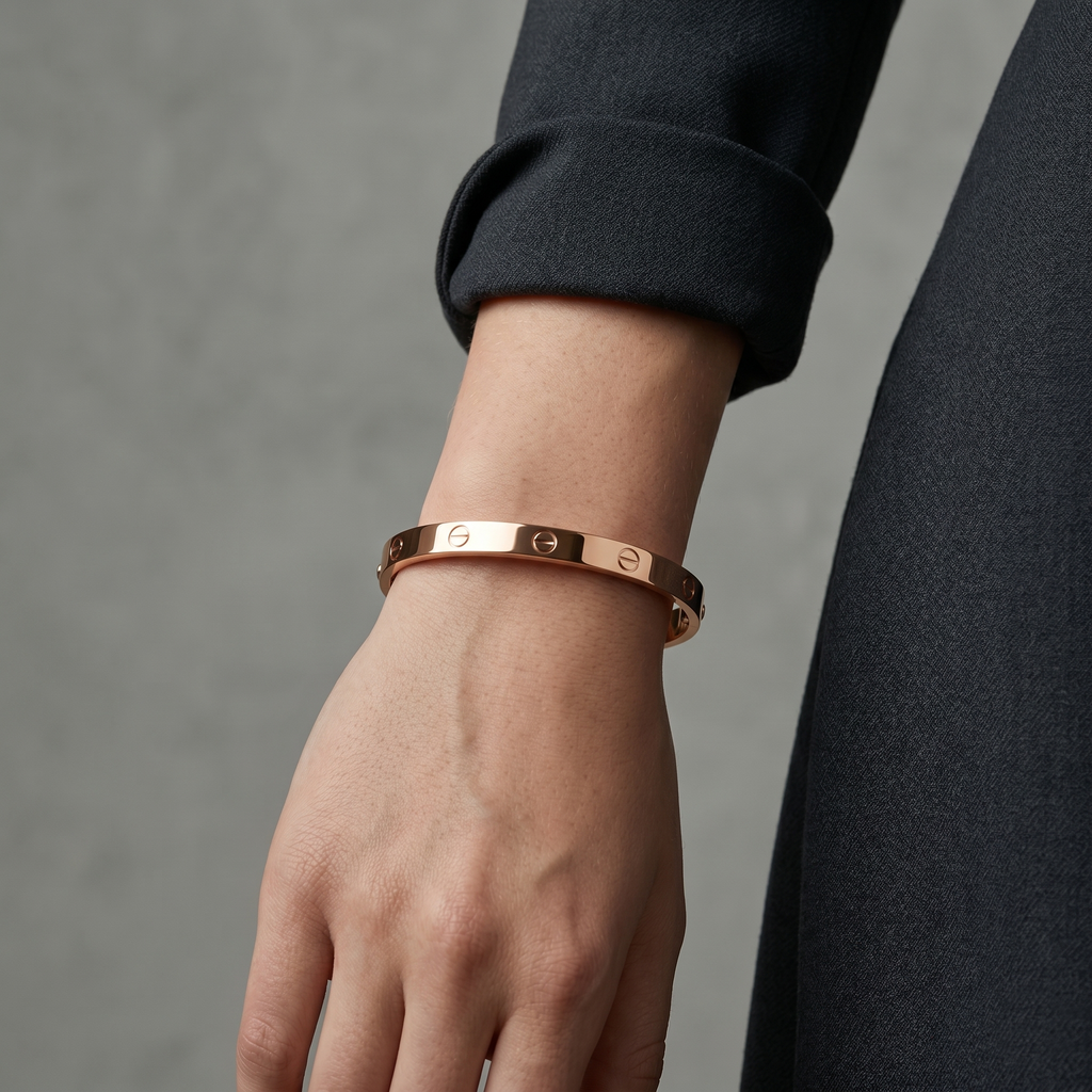 Pulsera Carti Love Oro Rosa