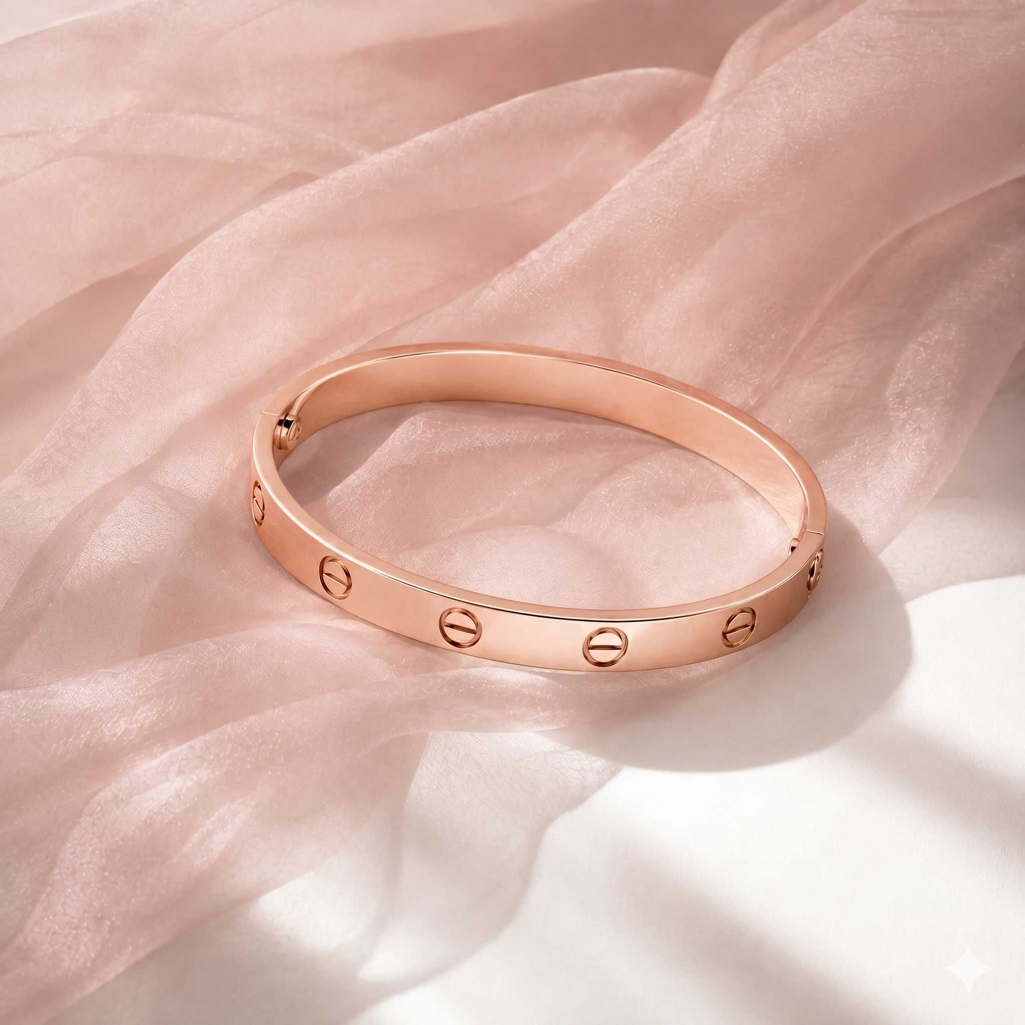 Pulsera Carti Love Oro Rosa