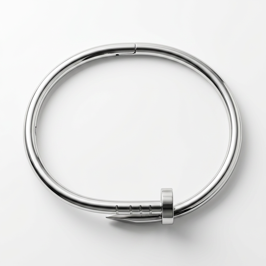 Pulsera Clavo Unique Plateado