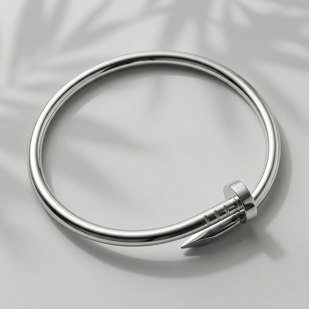 Pulsera Clavo Unique Plateado