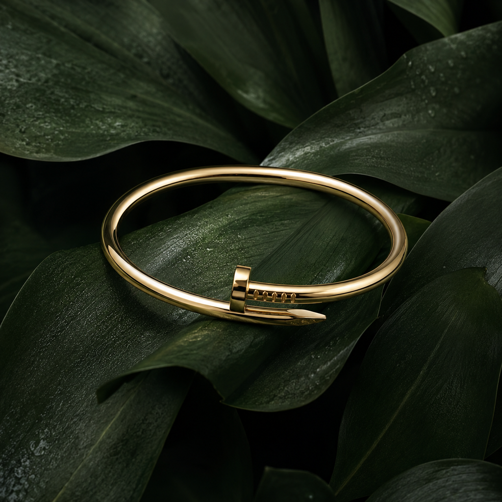 Pulsera Clavo Unique Dorado