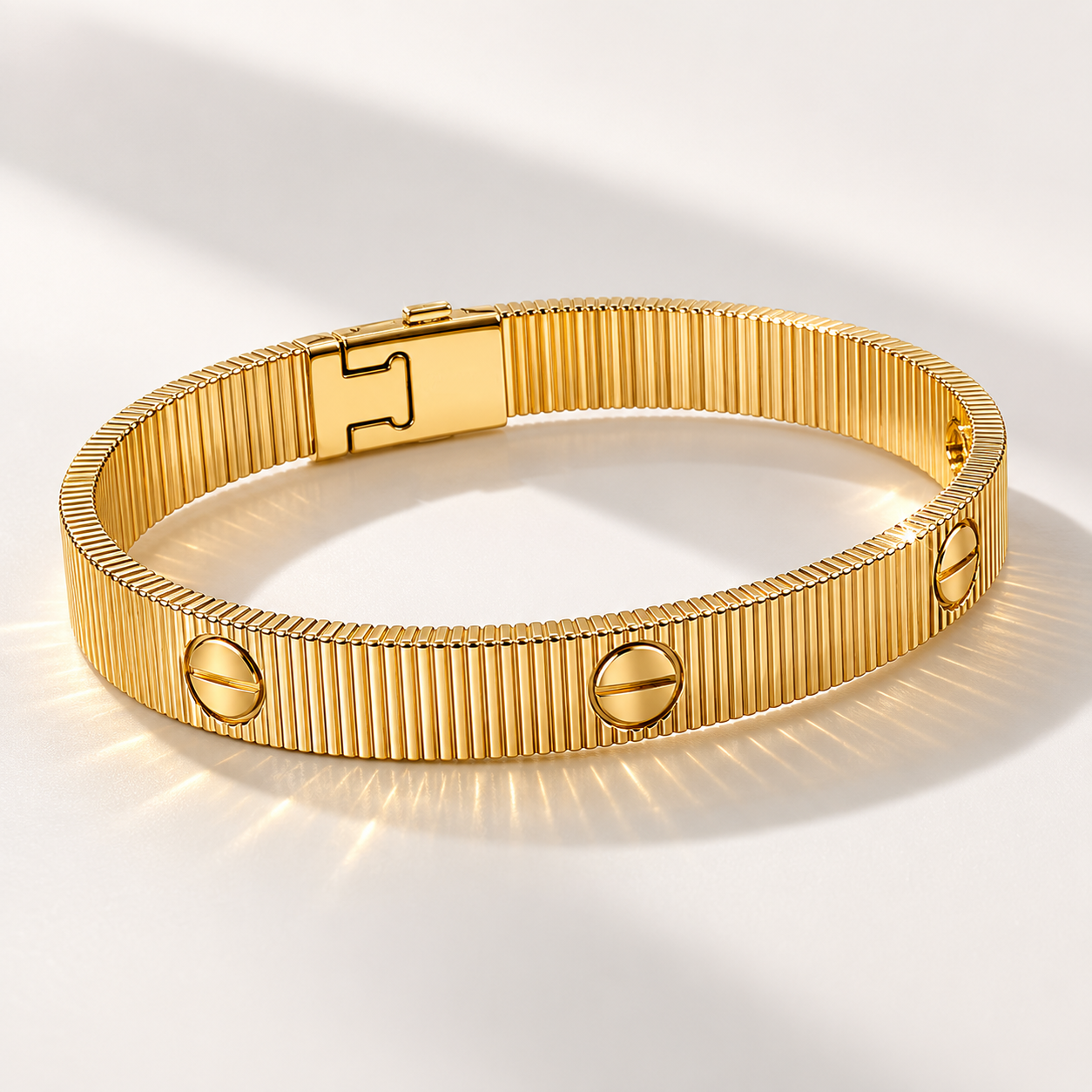 Pulsera Love Delgada Unlimit Dorado