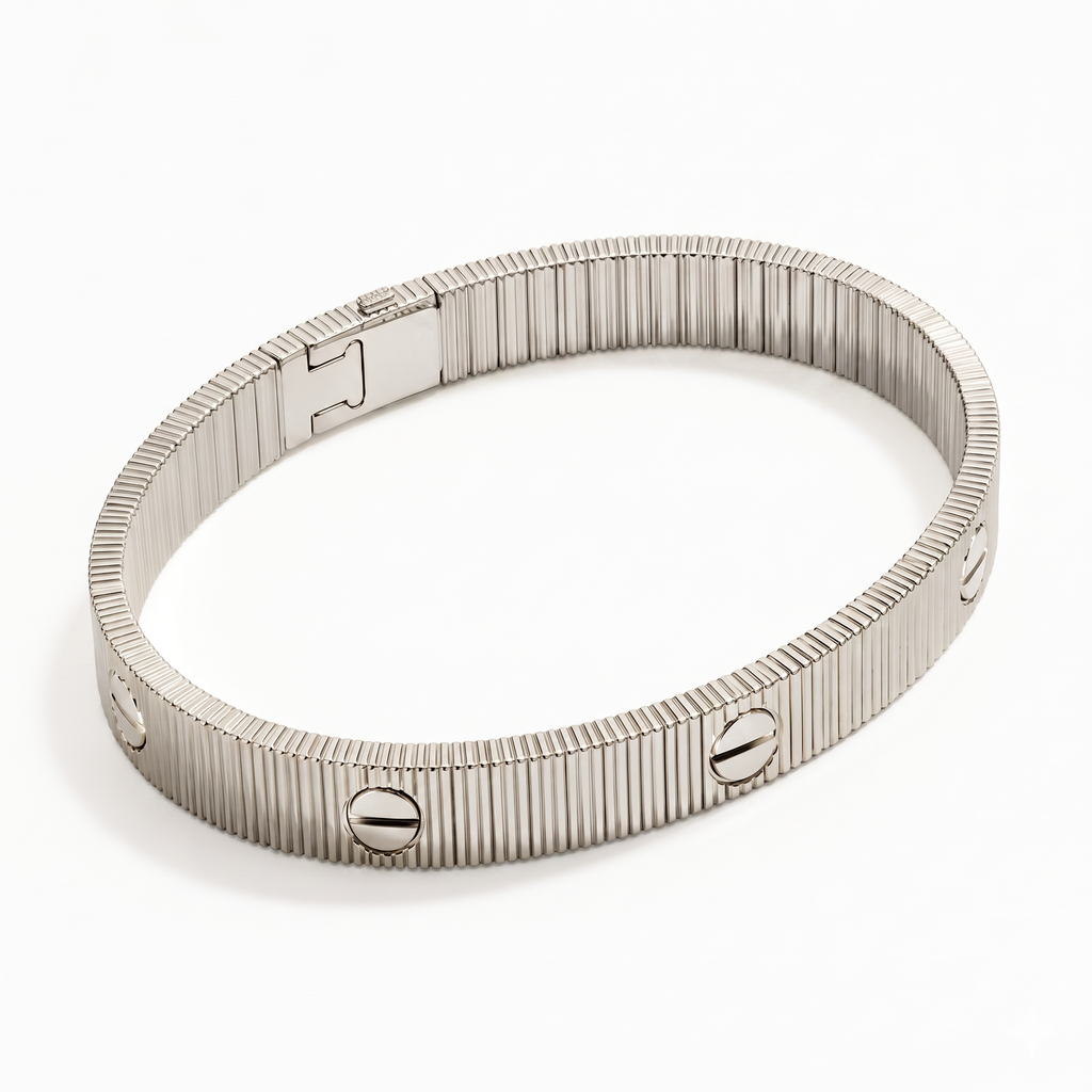 Pulsera Love Delgada Unlimit Plateado