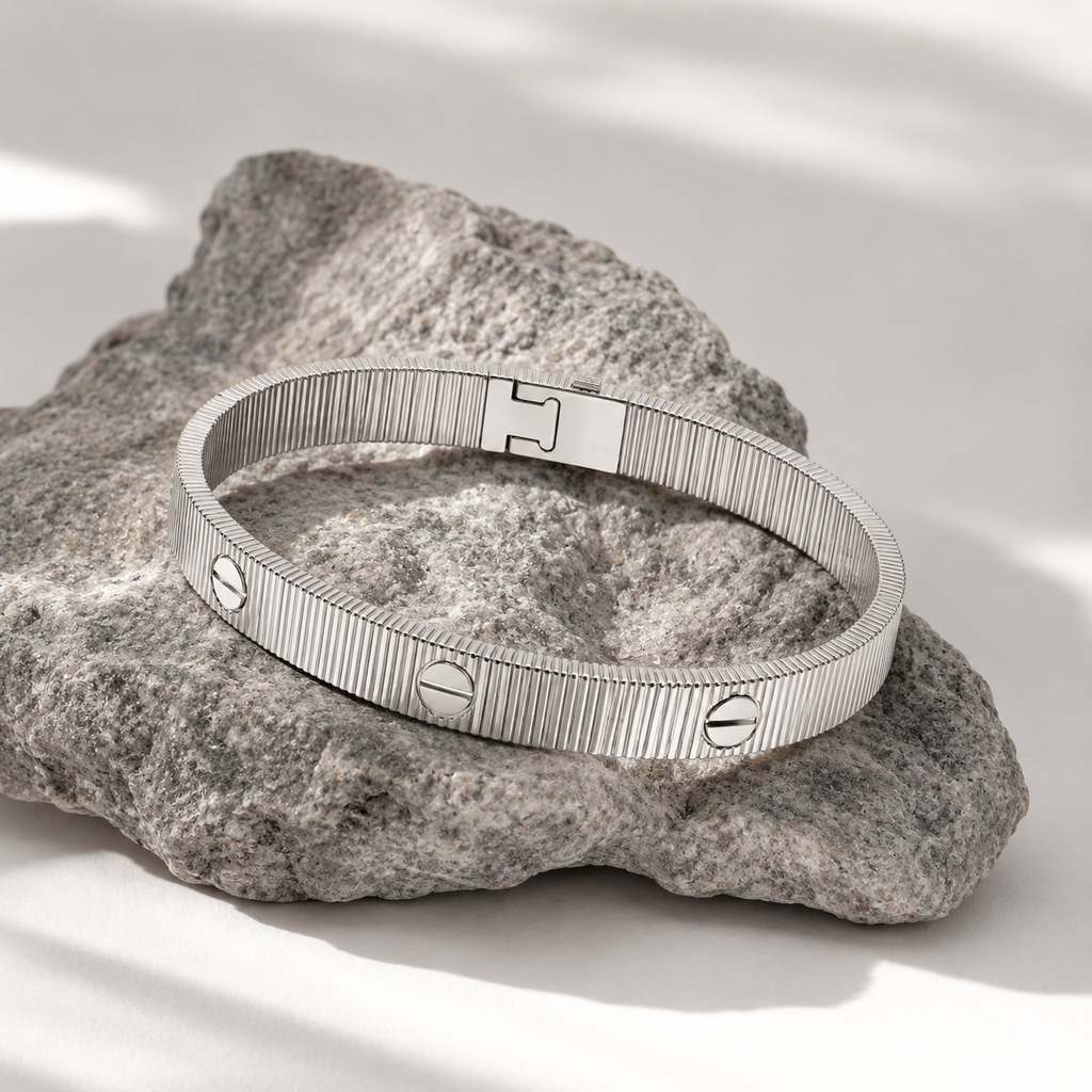 Pulsera Love Delgada Unlimit Plateado