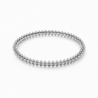 Pulsera Clash Mediano Plateado