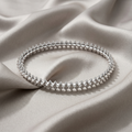 Pulsera Clash Mediano Plateado