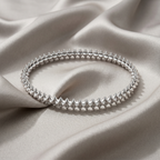 Pulsera Clash Mediano Plateado
